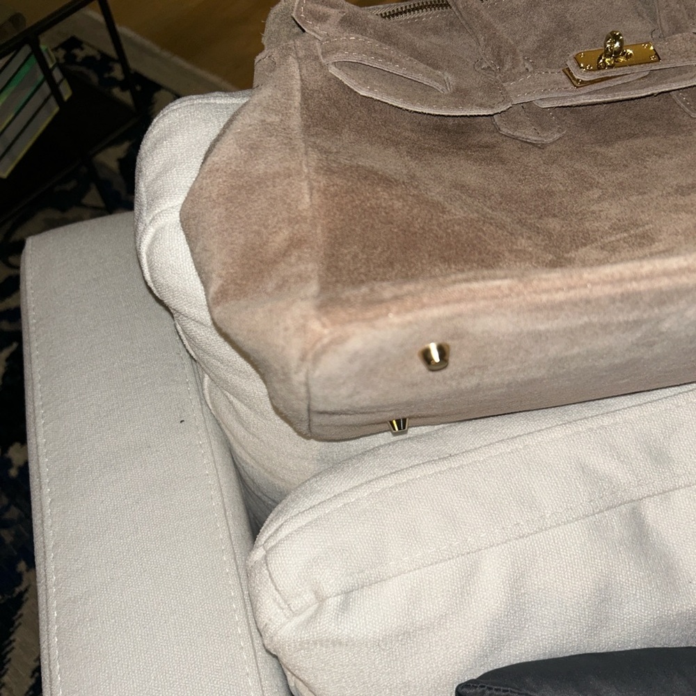 POEMIA ROMA GENUINE SUEDE HANDBAG - Picture 11 of 15